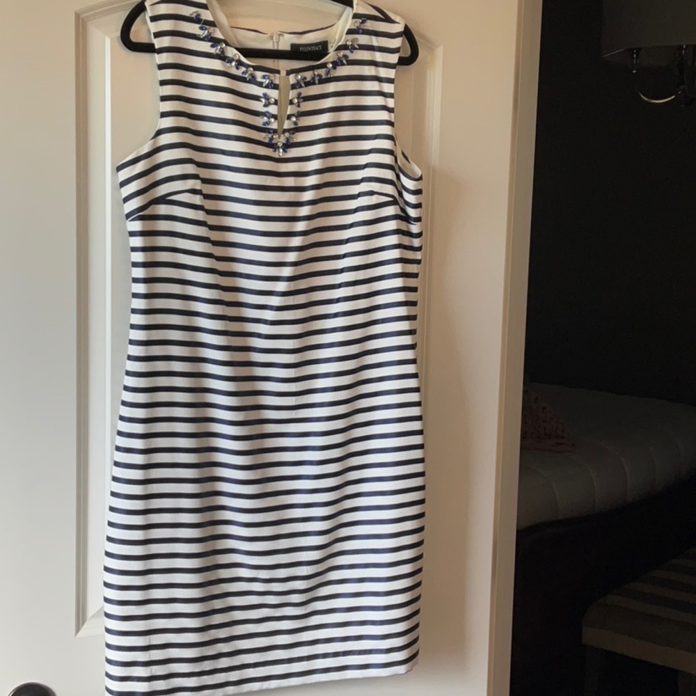 Dress with rhinestones